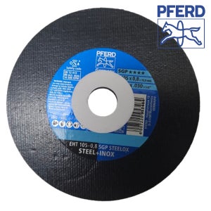 PFERD 절단석 105mm (4인치) 두께 0.8mm 얇은 페어드 그라인더날 독일 피어드