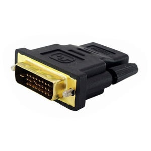 HDMI젠더 HDMI(F) to DVI(M) 변환 컨버터 PC 노트북 듀얼 모니터 연결 잭