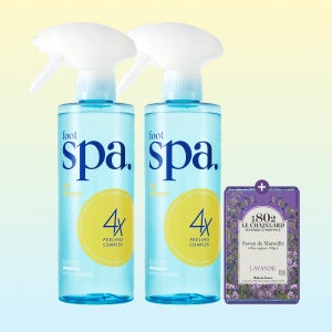 [본사배송] 케라시스 스파 풋샴푸 400mlX2개 +르샤트라 라벤더비누 100G