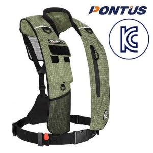 [폰터스] PL-3000 팽창식구명조끼 (카키)