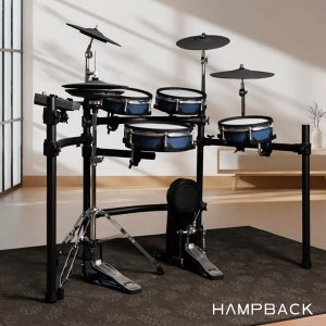 햄프백 전자드럼 ACE-750 5기통 풀패키지 리얼 하이햇 킥