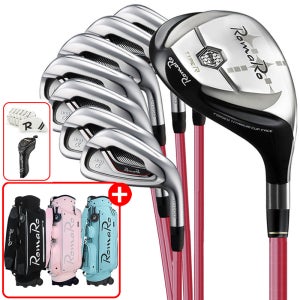 로마로 여성용 아이언 레이알파 핑크 7개 +유틸리티 2023년