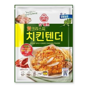 오쉐프 핫크리스피 치킨텐더 1kg x 10봉