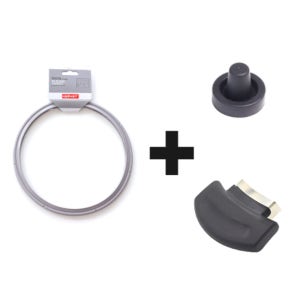 호환 휘슬러압력밥솥 고무패킹 멤브레인 보조 손잡이 부품 3종세트(프리미엄압력솥 전용)