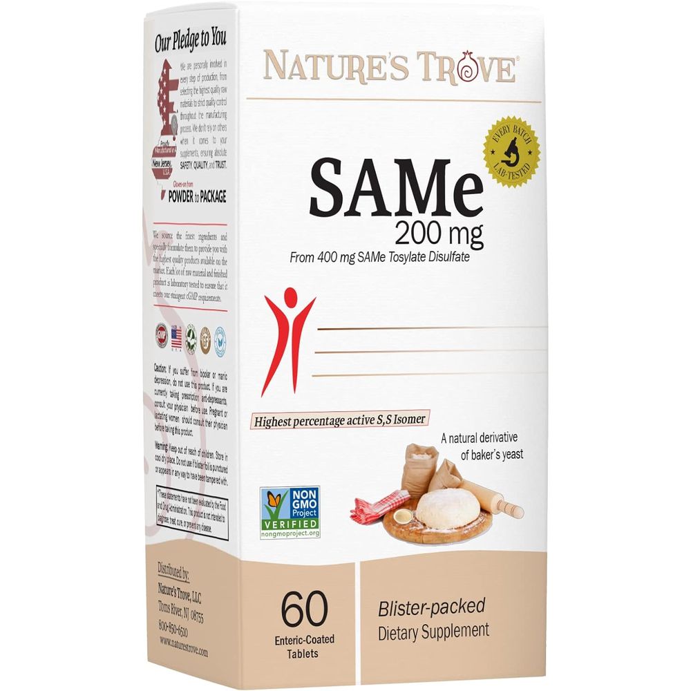 <b>네이처</b>스트로브 SAM e 200mg 60정