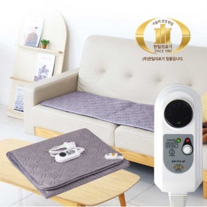 한일의료기 탄소매트 극세사 4단 전기방석 온열방석 쇼파방석 HOM-500P
