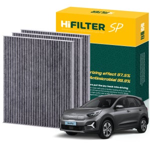 2+1 하이필터 기아 니로 플러스 1세대 DE PBV EV 활성탄 에어컨필터, 3개 , HI-E005