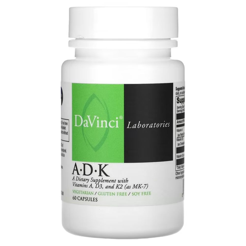 다빈치 <b>비타민</b> ADK 캡슐 60정 DaVinci Vitamin A,D3,K2