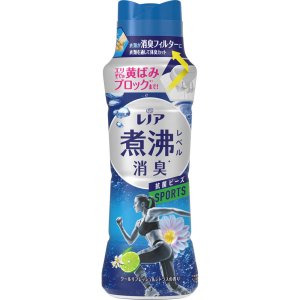LENOR 레노아 초탈취 항균 비즈 스포츠 쿨 리프레시 & 시트러스 본품 420mL 향기부스터