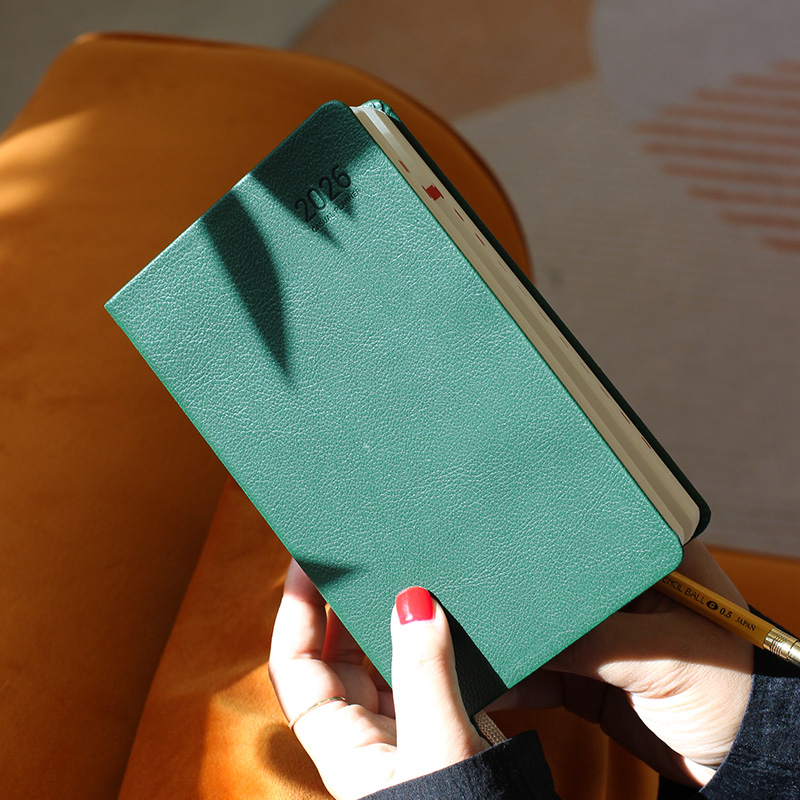 [1D1P32]고급 프랭클린플래너 2026년다이어리 데일리 캐주얼 캘린더 1Day 32절