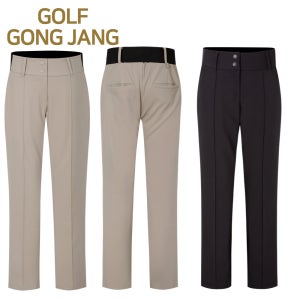 여성골프바지 허리밴드 골프팬츠 투버튼 빅사이즈 여자 골프웨어