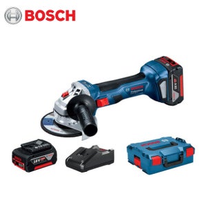 보쉬 충전그라인더 100mm GWS18V-7 18V 5.0AH 배터리2개 풀세트