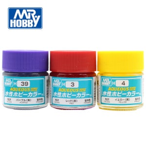 군제 미스터하비 AQUEOUS 아퀴오스 수성 아크릴 도료 건담 프라모델 도색