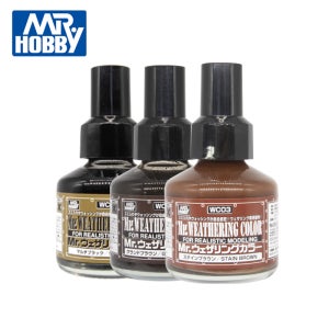 군제 미스터하비 WC 웨더링 컬러 패널라인 먹선 프라모델 도료