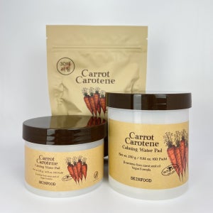 스킨푸드 당근패드 캐롯 카로틴 카밍 워터 토너 패드 120매 대용량