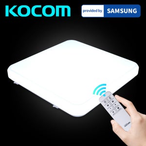 코콤 나우 사각 LED 리모컨 방등 60W 안방등 천장등 교체 설치