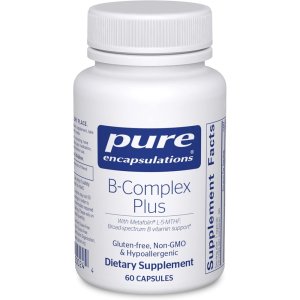 Pure Encapsulations B-Complex Plus 비타민B 60캡슐