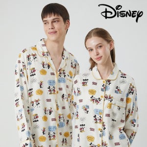 디즈니 정품 와이카라 홈웨어 긴소매 페어 상하세트 DK-5310