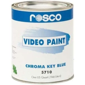 Rosco 5710 크로마키 페인트 매트 1리터 블루