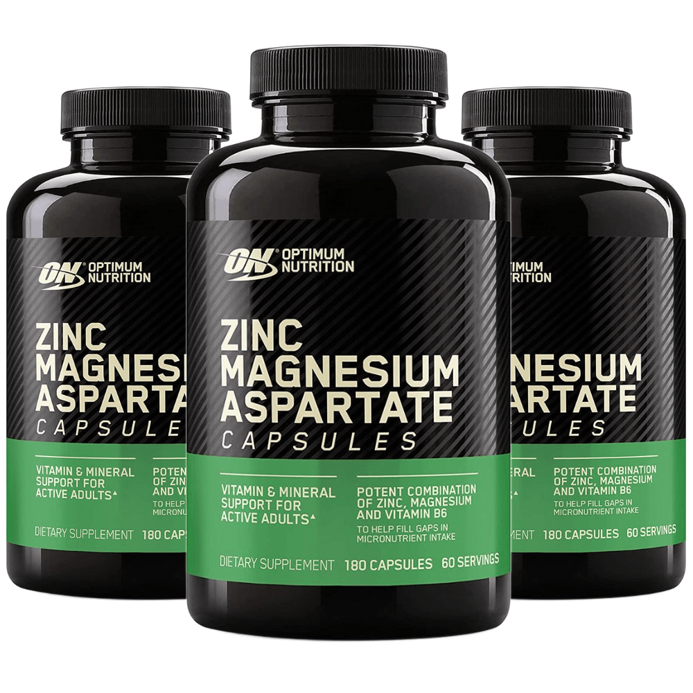 옵티멈 뉴트리션 <b>ZMA</b> 180캡슐 3개