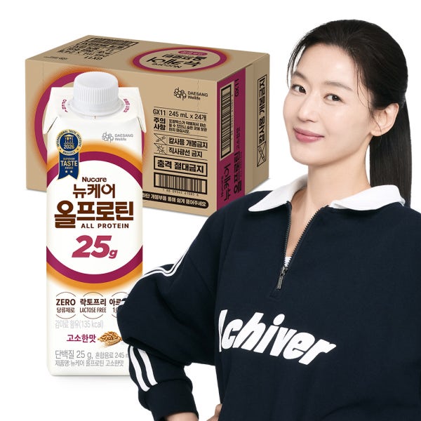 [단백질 25g] 뉴케어 올프로틴 고소한맛 단백질음료 245ml, 24개