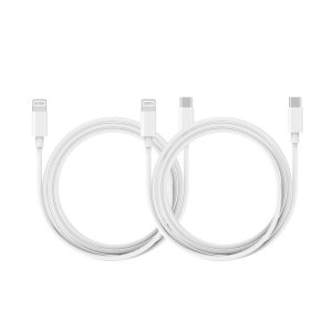 모락 디크 USB C to 라이트닝 8핀 18W PD 고속 충전 케이블 1m (2개입) MR-PD-P2C801