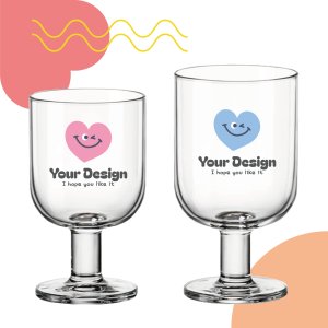 머그랑 커스텀와인 고블렛잔 280ml 소량주문각인인쇄