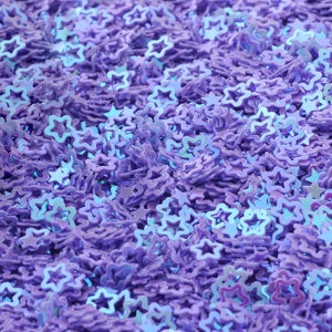 대용량 스팽글 500g 테두리별보라 슬라임 글리터 레진아트 탑꾸재료 스팡클 비즈부자재