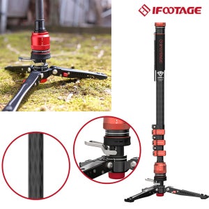 아이풋티지 코브라3 CB3-C180F-P 카본 모노포드 페달 스탠드 동영상 촬영용