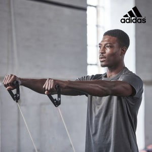 아디다스 튜빙밴드 Lv1 (약) ADTB-10501 고무 저항 라텍스 근력밴드 웨이트