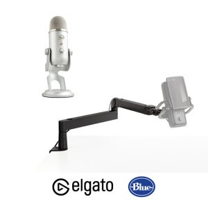 BLUE Yeti 블루 예티 콘덴서 프리미엄 USB 마이크 + 엘가토 암 키트
