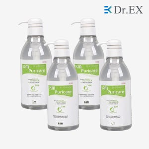 닥터엑스 케이엠헬스케어 에탄올 손소독제 70퍼센트 겔타입 500ml, 4개