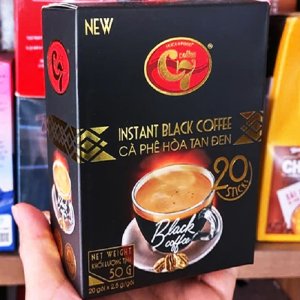베트남 C7 무설탕 블랙 인스턴트 커피 50g(2.5gX20팩)X 4box /롯데마트 Luwak 루왁 아이스 아메리카노 족제비 위즐 푸꾸옥 다낭 나트랑