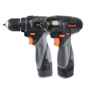 아임삭 충전드릴 임팩드릴 콤보세트 AO414RM2 3G 배터리2개 14.4V