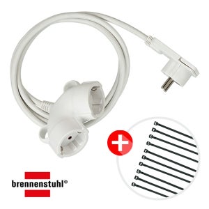 브레넨스툴 납작 멀티탭 2구 3M 고용량