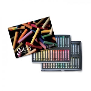 HGR 문교 갤러리 전문가용 원형파스텔 60색set MPA-60