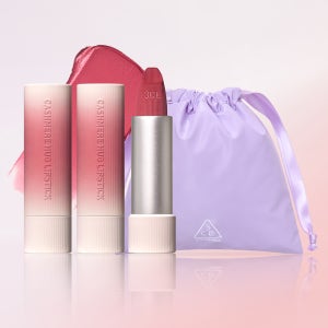 3CE 캐시미어 허그 립스틱 듀오 3.5g (+글레이지 파우치)
