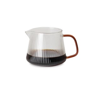 플랜잇 플리츠 핸드드립 서버 내열유리 커피 포트 주전자