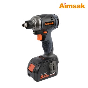 아임삭 임팩드라이버 임팩렌치 겸용 BL18X705 18V 5.0AH 배터리2개 풀세트