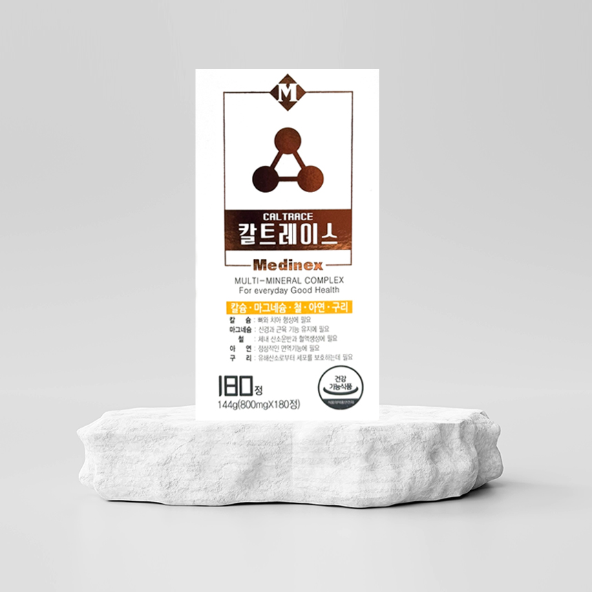 [영양보충] 메디넥스 칼<b>트레이스</b> 복합미네랄 <b>180정</b>