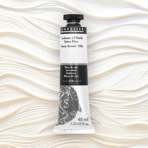 HGR 시넬리에 전문가용 유화물감 200ml 징크화이트