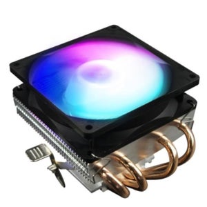 80T 100W CPU쿨링팬 90MM 인텔 AMD호환 칩셋 LED쿨러