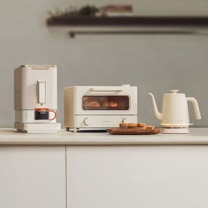 제니퍼룸 브런치 홈카페 세트(전자동 커피머신, 스팀오븐토스터, 전기 드립포트)