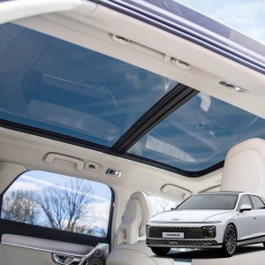 그랜저 GN7 자동차 선루프 열차단 단열 생활보호필름