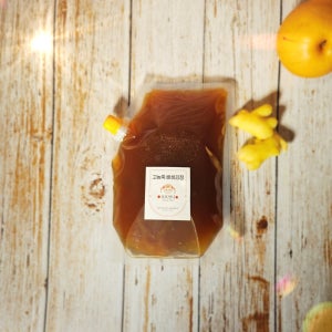 고농축배생강청 수제청 파우치 1kg 과일청 카페 차 진저 라떼