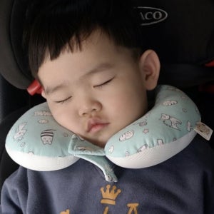 아기 카시트 목 베개 쿠션 보호 차량용