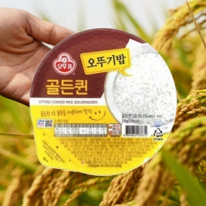 오뚜기밥 골든퀸 210g 12개 외 3종 즉석밥 간편식 햇밥 흰쌀밥 백미밥