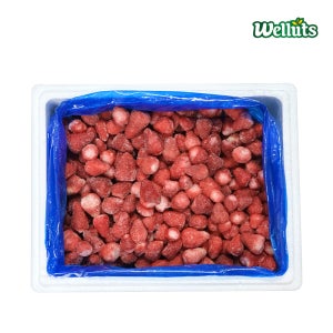 웰루츠 냉동 홍안 딸기 10kg 벌크 대용량