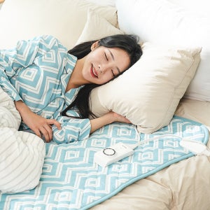 보국 전기요 탄소매트 싱글 캠핑 전기장판 1인용 카본 온열 매트