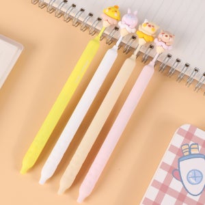 지워지는 목긴 아이스크림 볼펜 인쇄가능 펜 캐릭터 학용품 특이한 판촉물